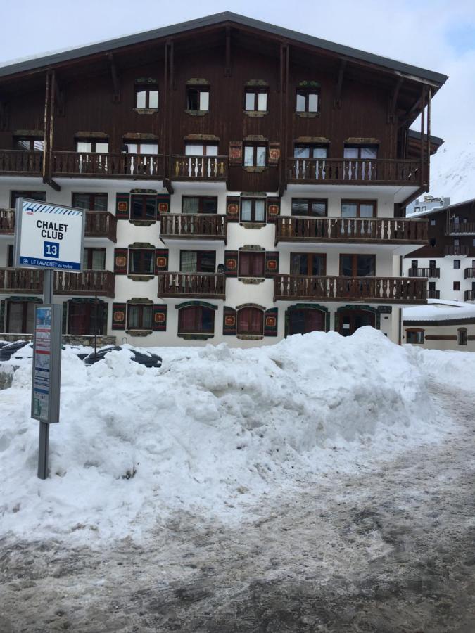 Studio 1 Cabine Chalet Club III Refait A Neuf Tignes Exterior photo